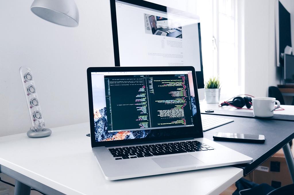 Modern workspace with premium keyboard and mouse setup